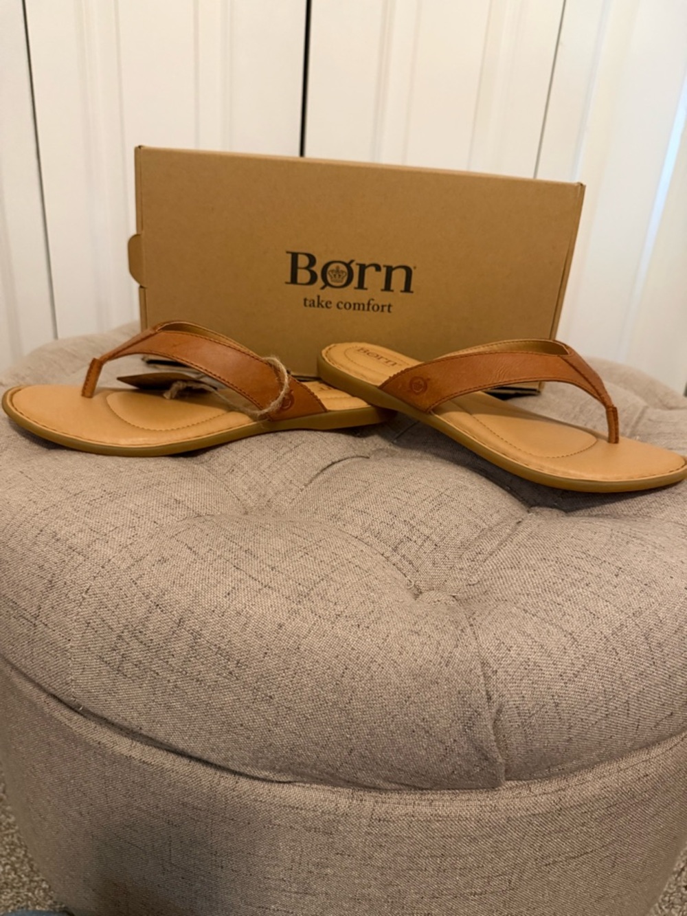 Børn CIARA Flip -Flop Sandals Size 9 NIB